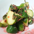 ★料理は楽しい★'s cooksnap of when they made ♪きゅうりの梅しそ和えゴマ油風味♪.