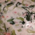 おケロ☆'s cooksnap of when they made ベジ♪チンゲン菜の中華風クリーム煮.