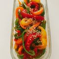yokoyoko76's cooksnap of when they made ピーマンとパプリカの味噌炒め.