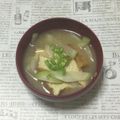 おはなすき's cooksnap of when they made 大根と厚揚げの味噌汁.