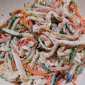 ナーちゃん's cooksnap of when they made 胡瓜・人参・油揚げのごまマヨサラダ♪.