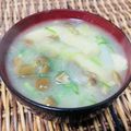 料理男子部🍻's cooksnap of when they made なめこと玉ねぎの味噌汁♪.