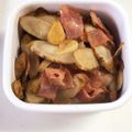 ひめおがわ's cooksnap of when they made ごぼうとベーコンのクミンバター醤油炒め.