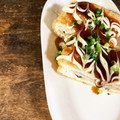 カズ形33's cooksnap of when they made 簡単♪栃尾揚げお好み焼き風.