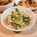 Richland☆Y's cooksnap of when they made もやしとニラのレンチン中華和え.