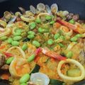 sara_'s cooksnap of when they made 簡単フライパンひとつでパエリア.