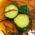 クックOK5AAC☆'s cooksnap of when they made 大量消費　きゅうりと塩昆布の浅漬け.