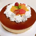 ななぽまる's cooksnap of when they made バレンタイン♡二層に分かれるプリンケーキ.
