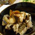 ＊あさみゃん＊'s cooksnap of when they made レンジで☆かぼちゃと茄子のかつおキムチ煮.