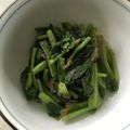 Ruriluru's cooksnap of when they made ほうれん草のお浸し.
