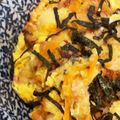 あつこ43's cooksnap of when they made リメイクレシピ～かき揚げ丼ぶり～.