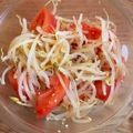 ありぺい（＾ω＾）'s cooksnap of when they made もやしとトマトのナムル.
