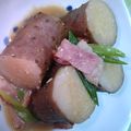 しおとも's cooksnap of when they made 長芋とベーコンのほっくりネギ味噌煮.