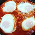 popee8's cooksnap of when they made 頭痛持ちなあなたに♪鯖缶のシャクシュカ♪.
