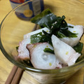 ayayahoney's cooksnap of when they made 簡単！タコとワカメの酢の物.