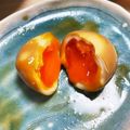 ﾏｼｭ's cooksnap of when they made もったり濃厚！おつまみ味玉☆.