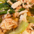 AOARA's cooksnap of when they made チンゲン菜とツナと揚げの煮物.
