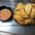 ☆ayami☆26's cooksnap of when they made はんぺんと桜海老の揚げ餃子.