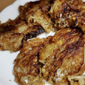 にしあまね's cooksnap of when they made 簡単おつまみ☆えのきのカリシャキ生姜焼き.
