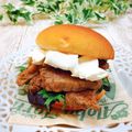 Satoco❋'s cooksnap of when they made お家BBQ♬ステーキバーガー✨.