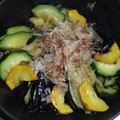 mogumokura's cooksnap of when they made ナスとズッキーニの揚げ浸し.