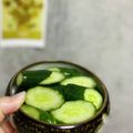 鹿のCookきろく's cooksnap of when they made 簡単☆一晩で胡瓜の浅漬け.
