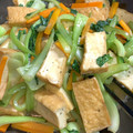 やなユミ's cooksnap of when they made 簡単！チンゲンサイと厚揚げの炒め煮.