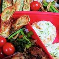 ｅｋ４'s cooksnap of when they made 豚コマde塩昆布肉団子☆お弁当.