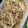 もりのりころ's cooksnap of when they made ダイエットに最強のささみともやし和え物.