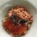 Ruriluru's cooksnap of when they made 鮭いくら丼.