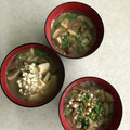 Ruriluru's cooksnap of when they made 簡単！美味しい！天かすとネギの味噌汁。.