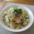 donuts★'s cooksnap of when they made 茄子しめじツナの和風パスタ.