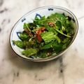 ナピト's cooksnap of when they made サラダほうれん草と鰹節と海苔の醤油サラダ.