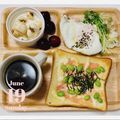 choco831's cooksnap of when they made こんがり♡明太マヨ枝豆チーズトースト.