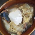 issao's cooksnap of when they made 母の味♡白菜の鯖缶煮^_^.