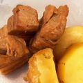 めいさん★'s cooksnap of when they made 圧力なべでやわらか☆じゃがいもと豚の角煮.
