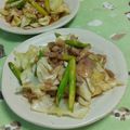 赤い電話's cooksnap of when they made アスパラガスと豚肉のオイスターソース炒め.