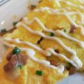 Yuuko7i's cooksnap of when they made 美白ならぬ美黄♡低糖質の納豆オムレツ.