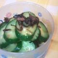 みや☆なな's cooksnap of when they made きゅうりの梅・塩昆布和え.