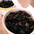 ミッキー（・3・）'s cooksnap of when they made ジュースの紫蘇も再利用☆赤紫蘇の佃煮♪.