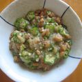 新鮮美感's cooksnap of when they made オクラ納豆★ゆず胡椒風味.