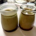 initium's cooksnap of when they made まるでパステル★ピスタチオとろりんプリン.