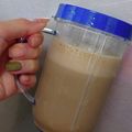 ひぃたろぉ～♪'s cooksnap of when they made カフェオレバナナジュース.