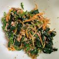 わえるる's cooksnap of when they made 子供大好き！ほうれん草とにんじんのサラダ.