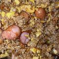 秀狼1011's cooksnap of when they made 明太納豆チャーハン♪.