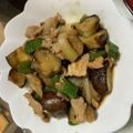 よちよち's cooksnap of when they made 超簡単♪豚肉と茄子とﾋﾟｰﾏﾝの味噌炒め.