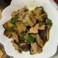よちよち's cooksnap of when they made 超簡単♪豚肉と茄子とﾋﾟｰﾏﾝの味噌炒め.