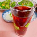 へい♡ゆー♡'s cooksnap of when they made 糖質オフ☆麦焼酎のハイビスカスティー割り.