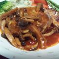 ねこはがき's cooksnap of when they made 煮込みハンバーグきのこソース何食べ#25.