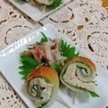 ＊＊ラテ＊＊'s cooksnap of when they made 簡単ささ身・梅・大葉・竹輪巻き.